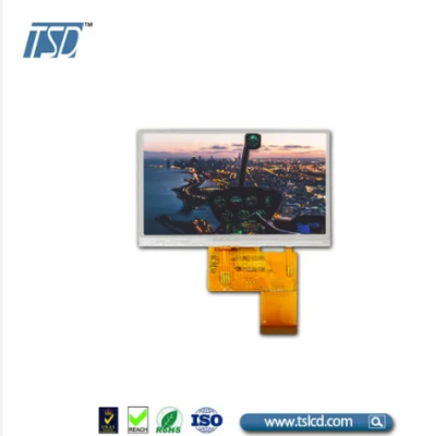 TSD 4.3 Inch TFT LCD  lcd panel 480*RGB*272 resolution SC7283 LCD Controller